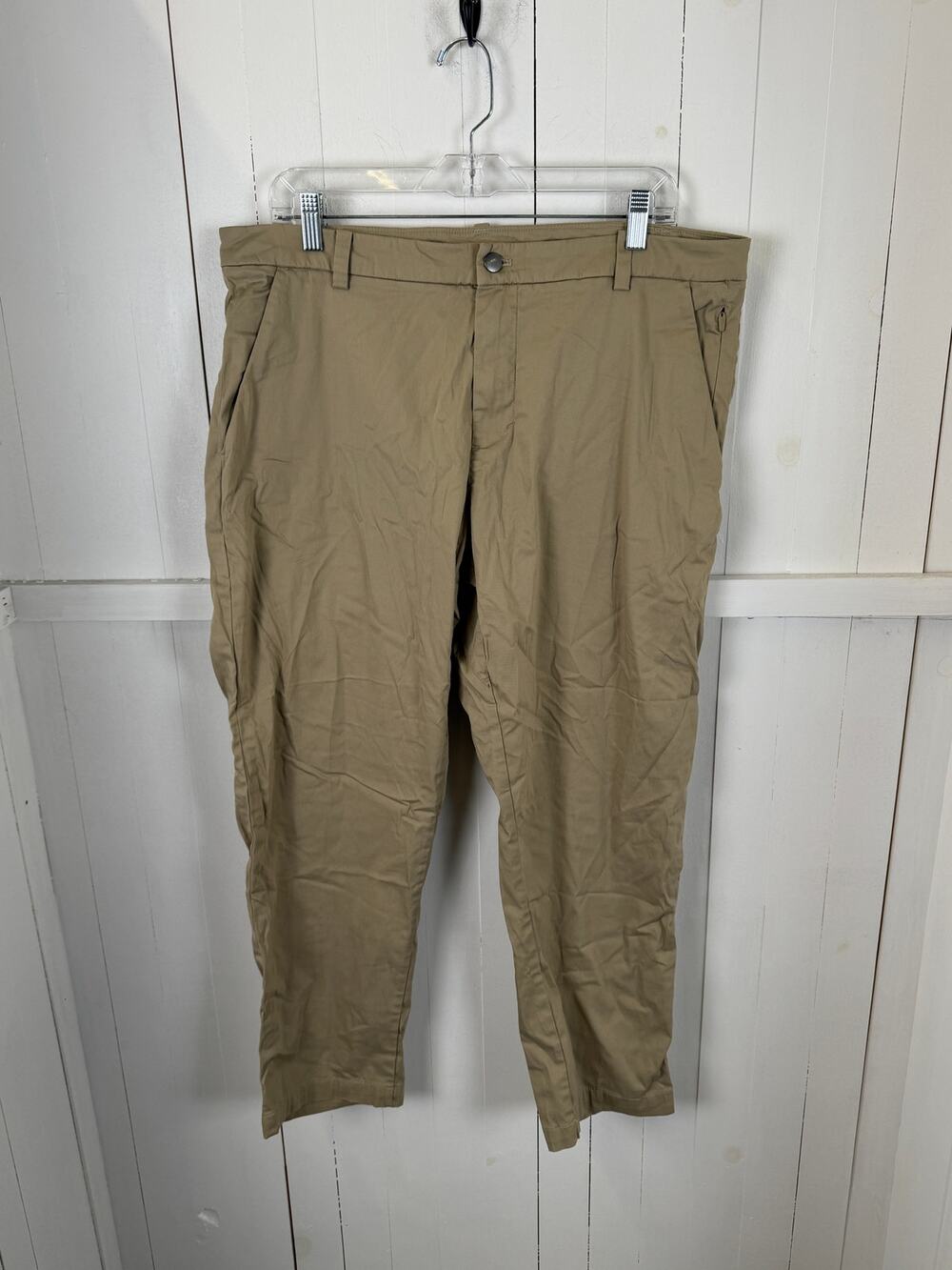 Lululemon Tan Dress Pants Men's Size 36x36 Polyester